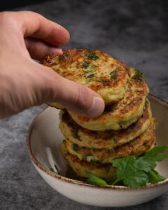 zucchini fritters for baby; zucchini fritters recipe; zucchini corn fritters; air fryer zucchini fritters
